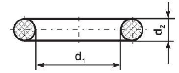 O-krúžok  57x3 VITON
