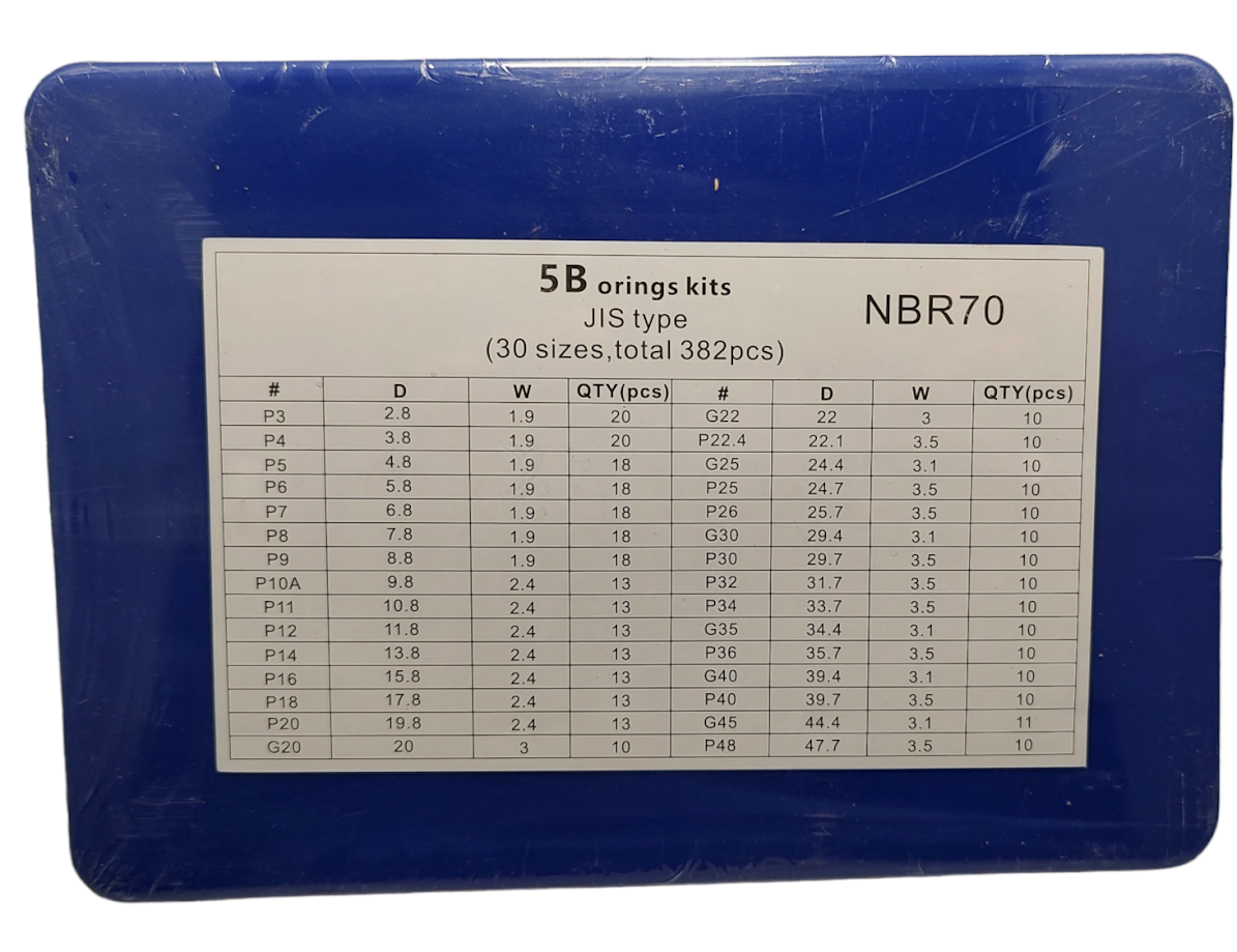 Sada o-krúžkov 5B 382ks - JIS norma