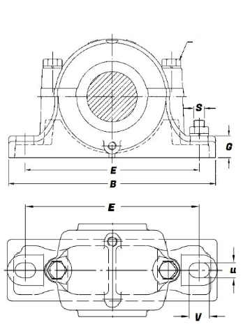 SN 507 Ložiskový domec
