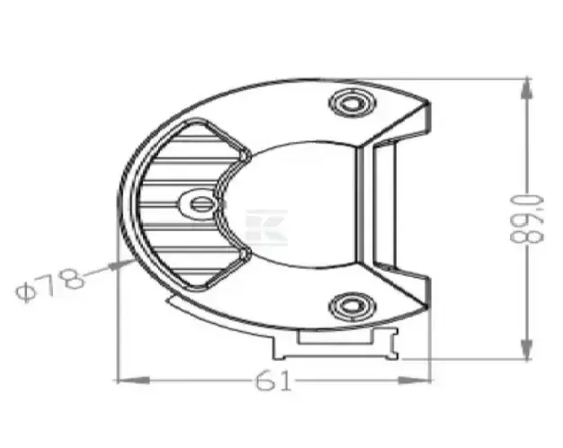LED rampa 81W 54 LED - LA10301