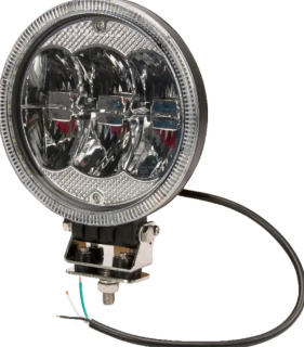 Predný LED svetlomet s denným svietením - priemer 229 mm