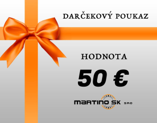 Darčekový poukaz v hodnote 50 €