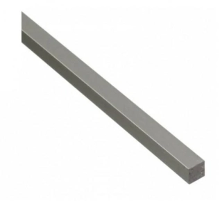 Klinková oceľ 10x10x495 mm